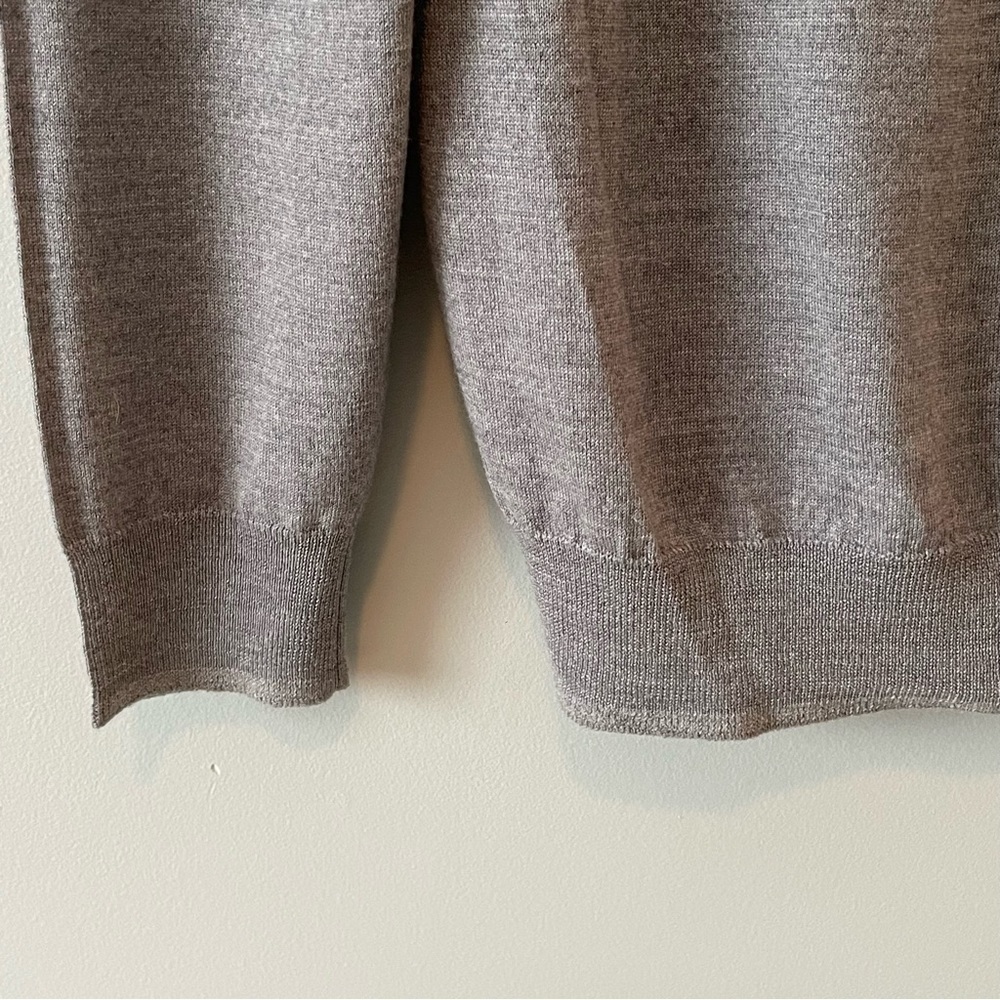 +39 Masq 100% pure extra fine Merino wool cardigan - Picture 6 of 10